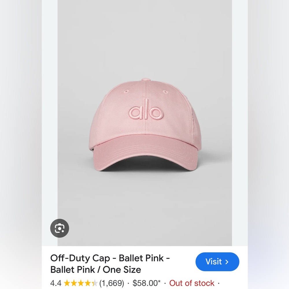 Alo Off Duty Cap